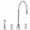 Perrin & Rowe Callisto Crosshead 3 Hole C Spout Sink Mixer Tap Chrome 2 Perrin & Rowe Callisto Crosshead 3 Hole C Spout Sink Mixer Tap Chrome -Deals Bathroom Store perrin rowe 4890cp