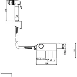 Premier® Premier Douche Spray Kit & Thermostatic Valve 5 Premier® Premier Douche Spray Kit & Thermostatic Valve -Deals Bathroom Store premier bw002 2
