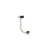 RAK Square Bath Overflow Filler With Clicker Waste Black -Deals Bathroom Store rak rakl9025sqb