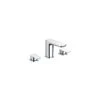 RAK Moon 3 Hole Deck Mounted Bath Filler Chrome -Deals Bathroom Store rak rakmoo3011