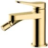 RAK Petit Round Bidet Mixer Brushed Gold -Deals Bathroom Store rak rakper3006g
