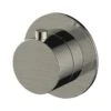 RAK Petit Round Concealed On/Off Valve Brushed Nickel -Deals Bathroom Store rak rakper3020 1n