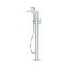 RAK Petit Square Freestanding Bath Shower Mixer Chrome -Deals Bathroom Store rak rakpes3014c