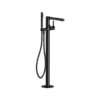 RAK Sorrento Freestanding Bath Shower Mixer Matt Black 1 RAK Sorrento Freestanding Bath Shower Mixer Matt Black -Deals Bathroom Store rak raksor3014b