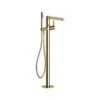 RAK Sorrento Freestanding Bath Shower Mixer Brushed Gold 2 RAK Sorrento Freestanding Bath Shower Mixer Brushed Gold -Deals Bathroom Store rak raksor3014g