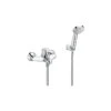 Roca V2 Wall Mounted Bath Shower Mixer With Kit Chrome 2 Roca V2 Wall Mounted Bath Shower Mixer With Kit Chrome -Deals Bathroom Store roca 5a0125c02