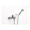 Roca Targa Wall Mounted Bath Shower Mixer & Kit Chrome 1 Roca Targa Wall Mounted Bath Shower Mixer & Kit Chrome -Deals Bathroom Store roca 5a0160c02