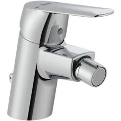 Roca Alfa Bidet Mixer With Chain Connector Chrome