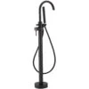 Synergy Tec Studio G Black Freestanding Bath Shower Mixer -Deals Bathroom Store synergy sy g88bp