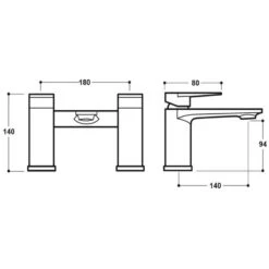 Synergy Tec Studio XQ Bath Filler -Deals Bathroom Store synergy sy xq03 n 3