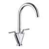 Trisen Starn Two Handle Kitchen Sink Mixer Tap Chrome -Deals Bathroom Store trisen tk005cp