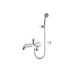 Vitra Minimax S Bath/Shower Mixer With Handshower Chrome
