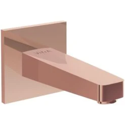 Vitra Root Square Bath Spout Copper